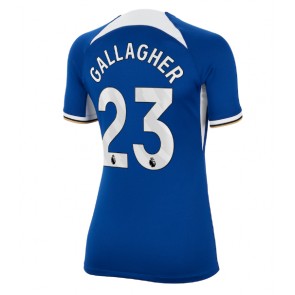 Chelsea Conor Gallagher #23 Replika Hjemmebanetrøje Dame 2023-24 Kortærmet